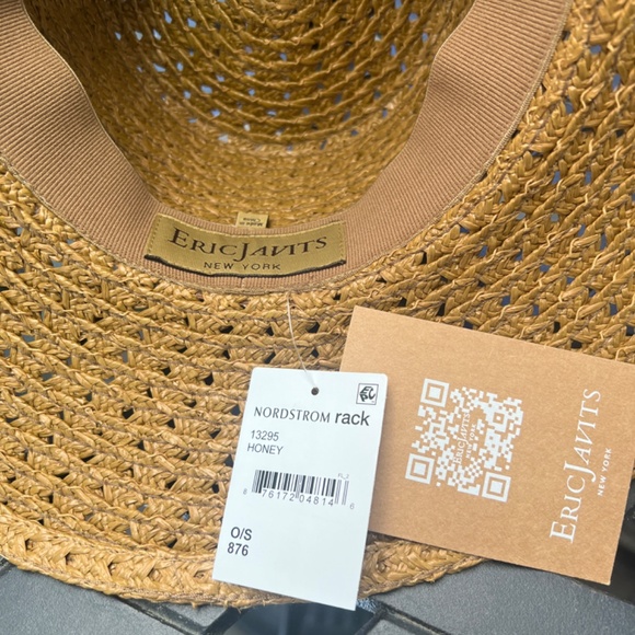 Eric Javits Cannes II Wide Brim Fedora - Honey - Picture 3 of 5